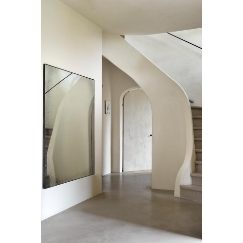 Espejo de pared transparente rectangular 2