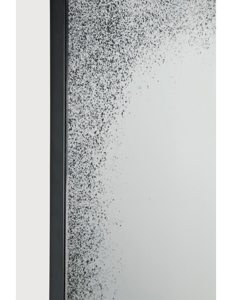Espejo rectangular de pared 61x46 en blanco vintage Nayra