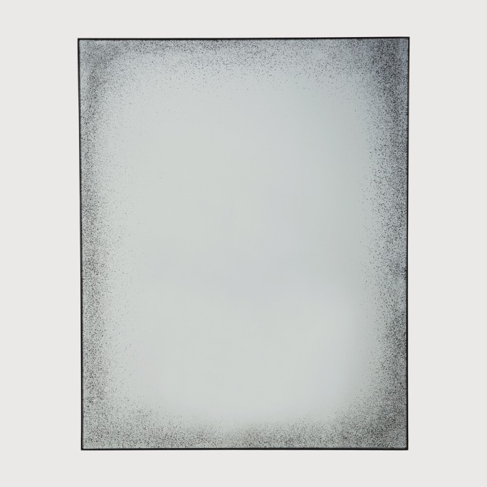 Espejo de pared transparente rectangular