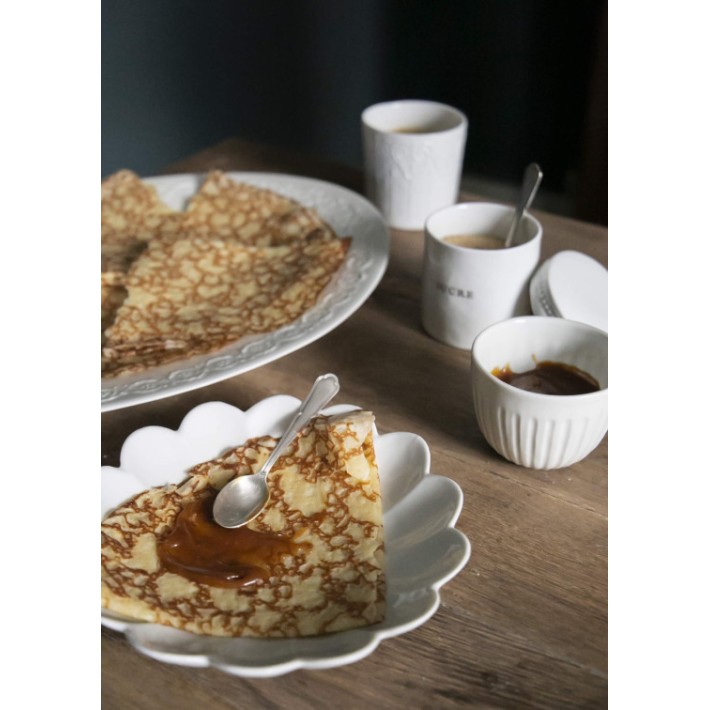 Assiette à dessert creuse Vénus