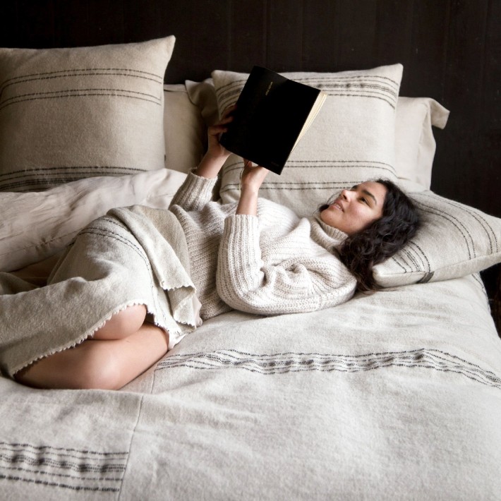 The Moroccan Stripe Pillow - Stripe