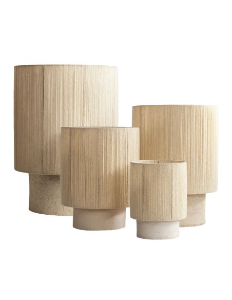 Lámpara Kale Hilo de Lana Tensado a Mano