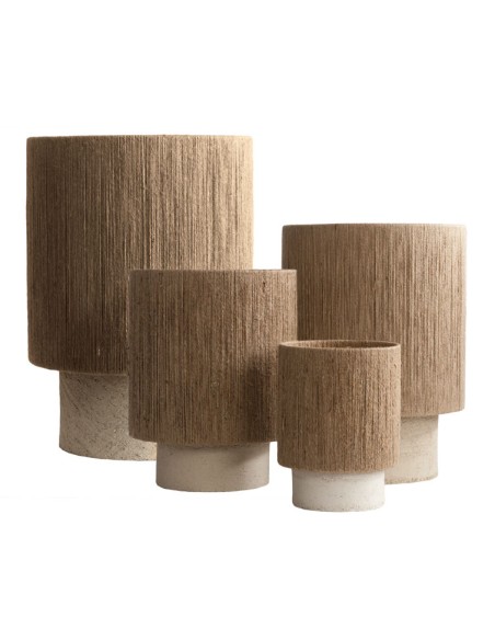 Lámpara Kale Hilo de Yute Tensado a Mano