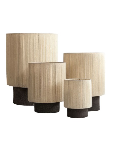 Lámpara Kale Hilo de Lana Tensado a Mano