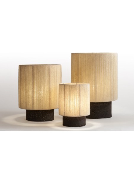 Lámpara Kale Hilo de Lana Tensado a Mano