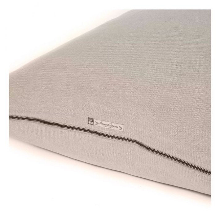 Cojín Vice Versa Black Lino FiorediLatte