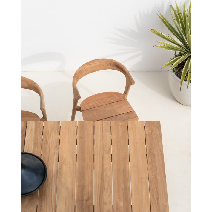 Mesa Bok Outdoor de Comedor en Teca