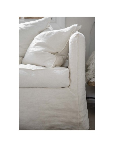 Sofá Cloud Lino Blanco 205cm