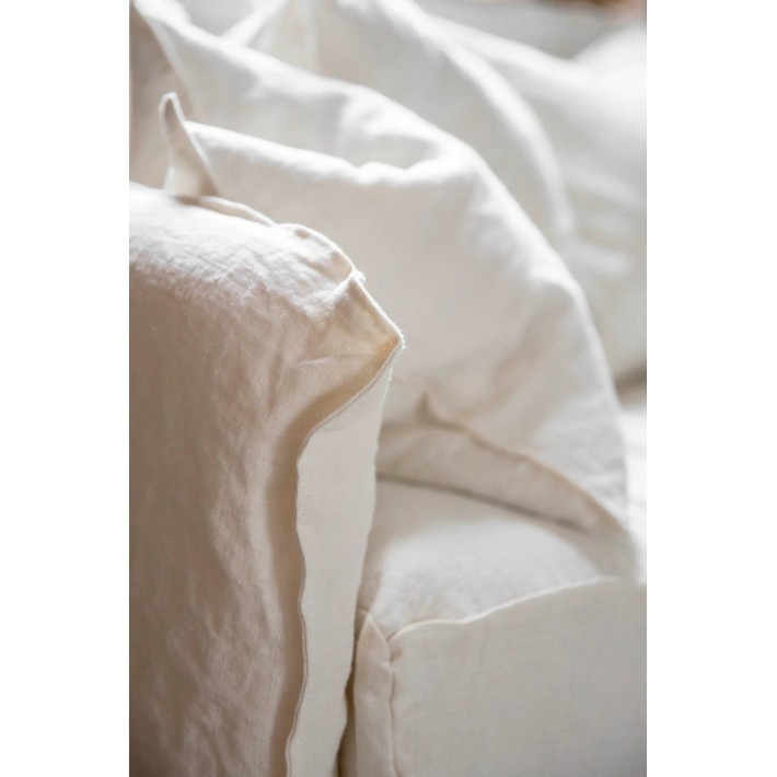 Sofá Cloud Lino Blanco 205cm