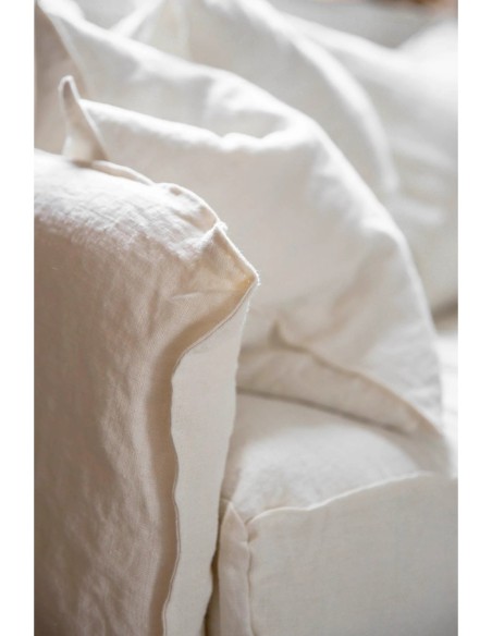 Sofá Cloud Lino Blanco 205cm