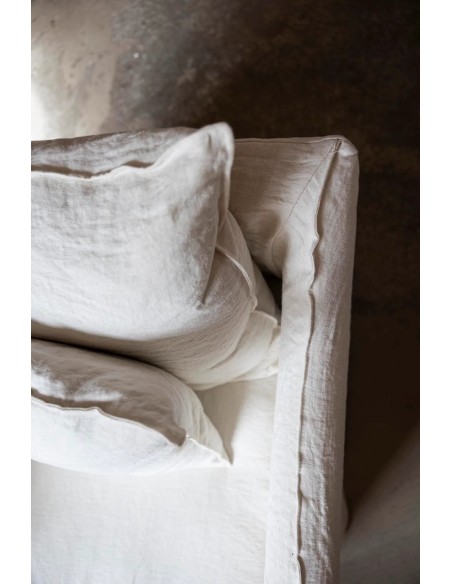 Sofá Cloud Lino Blanco 115cm