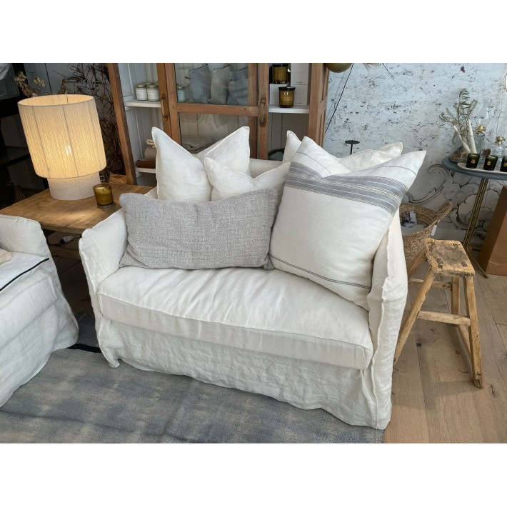 Sofá Cloud Lino Blanco 115cm