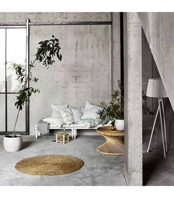 Mesa Palm ratán Ø80cm