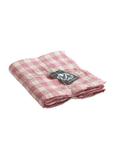 Mantel Bourdon en tela vintage | Rosa Zizi