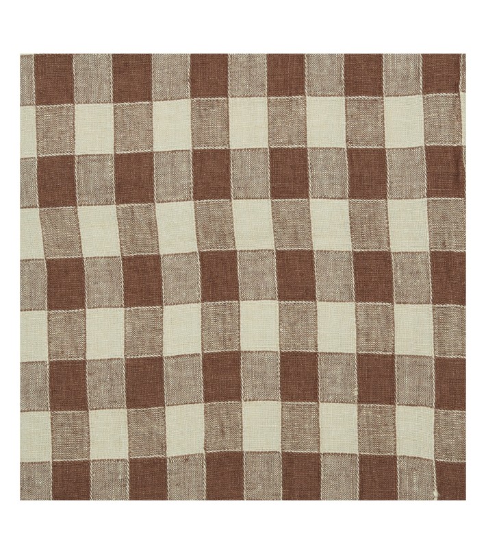 Mantel Bourdon Vintage Vichy Litchi