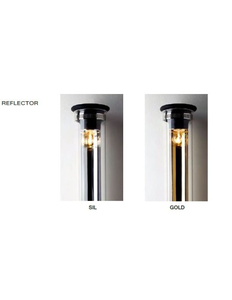 Aplique de pared In the Tube - Oro