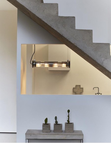 Aplique de pared In the Tube - Plata
