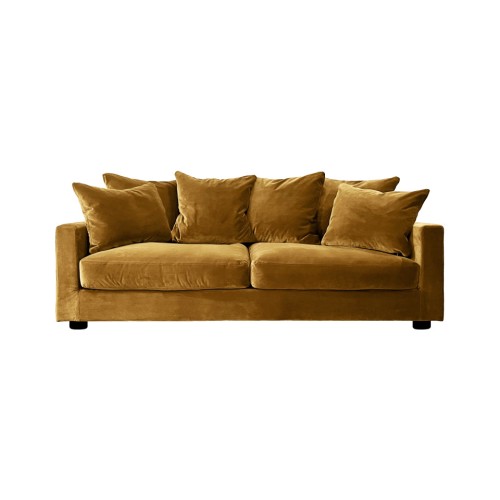 Sofá Velvet Terciopelo C/Cojines 206