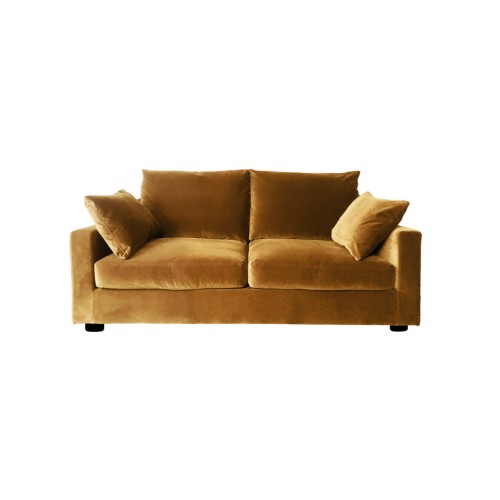Sofá Velvet Fijo Terciopelo 186