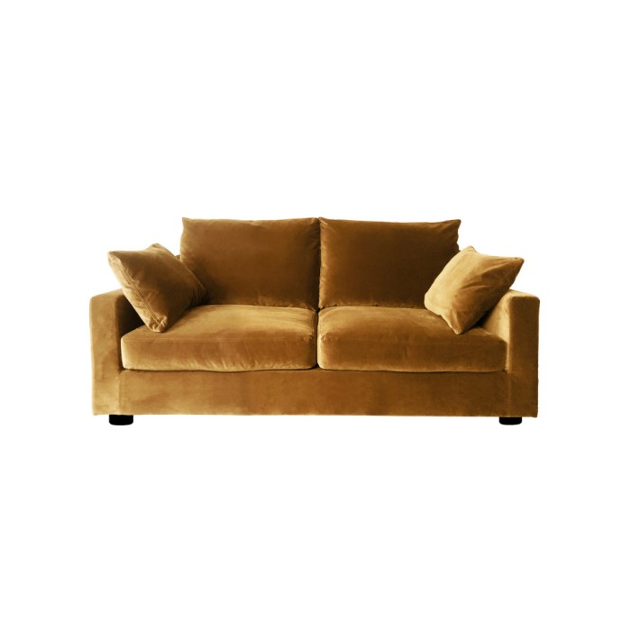 Sofá Velvet Fijo Terciopelo 186