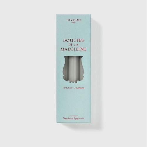 Taper Candle Grey Madeleine 2