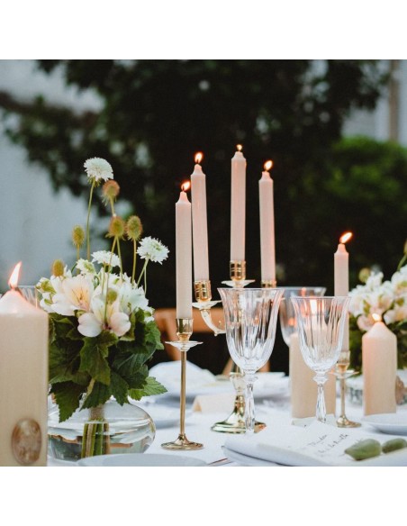 Taper Candle Khaki Madeleine