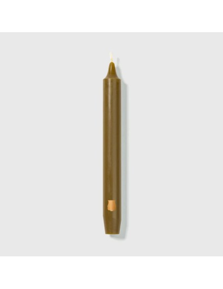Taper Candle Khaki Madeleine