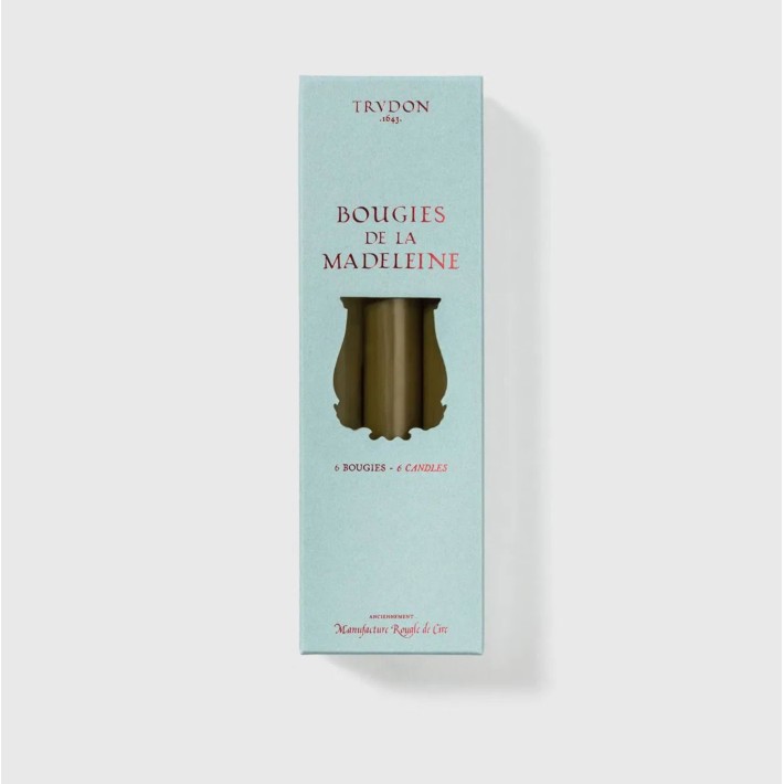 Taper Candle Khaki Madeleine