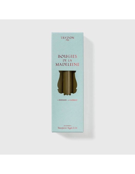 Taper Candle Khaki Madeleine