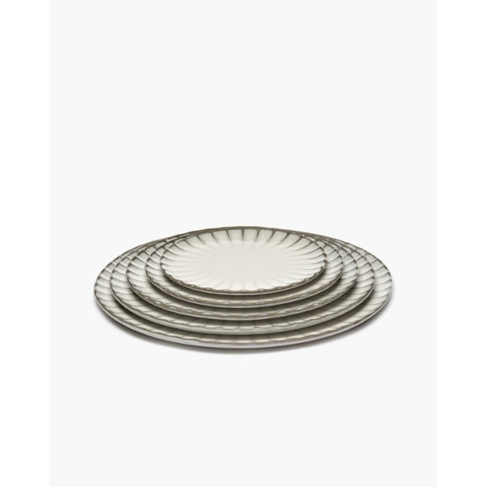 Plato Dinner L White Inku