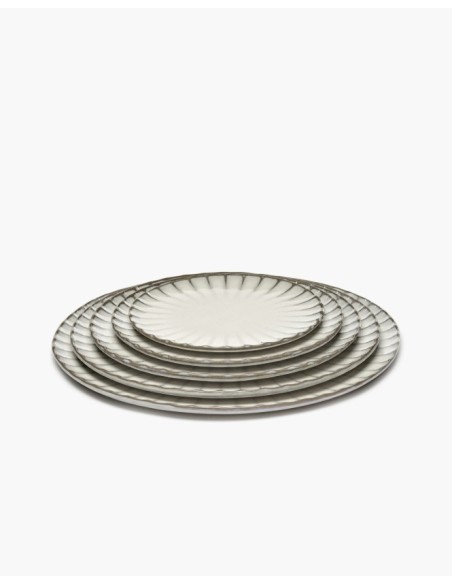 Plato Dinner L White Inku