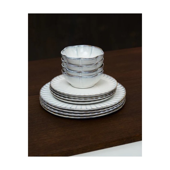 Plato Dinner L White Inku