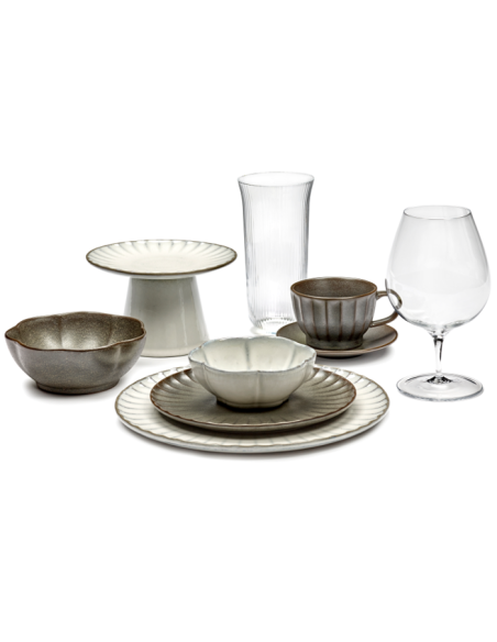 Cake Stand M White Inku