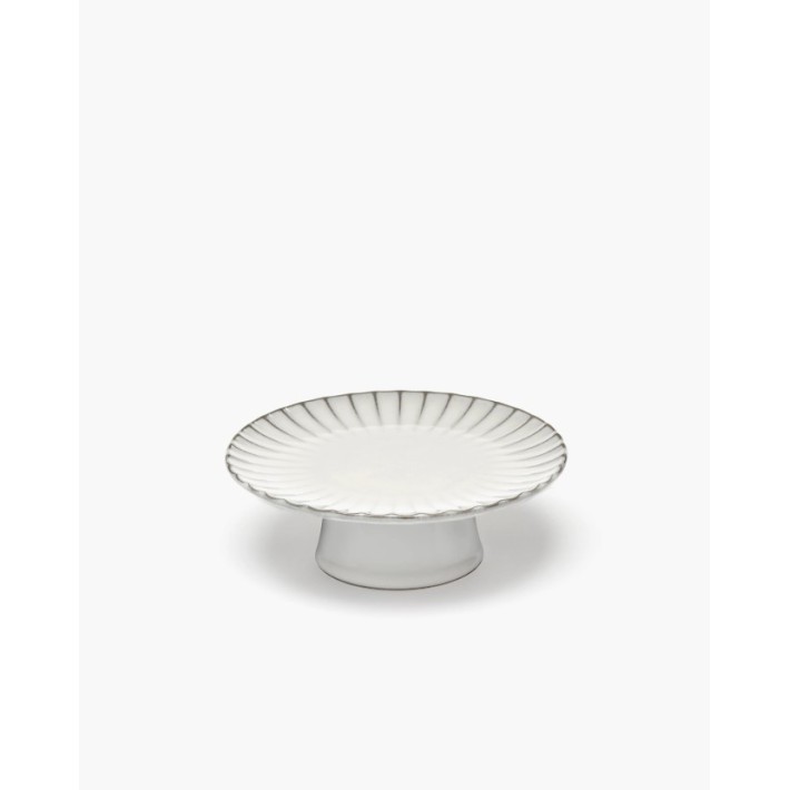 Cake Stand M White Inku