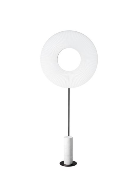 Lámpara de pie, Iris Totem 60, Mármol