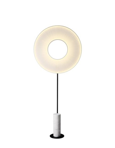 Lámpara de pie, Iris Totem 60, Mármol