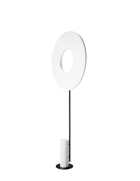 Lámpara de pie, Iris Totem 60, Mármol