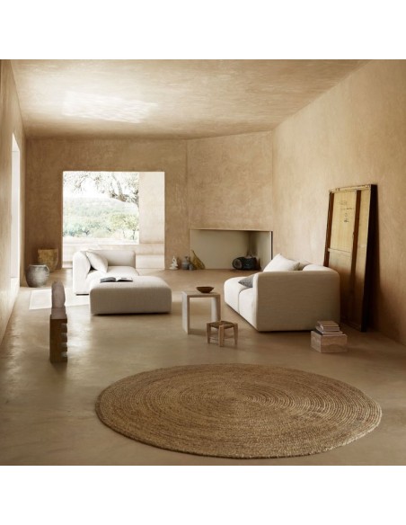 Alfombra Hemp ø400cm Yute