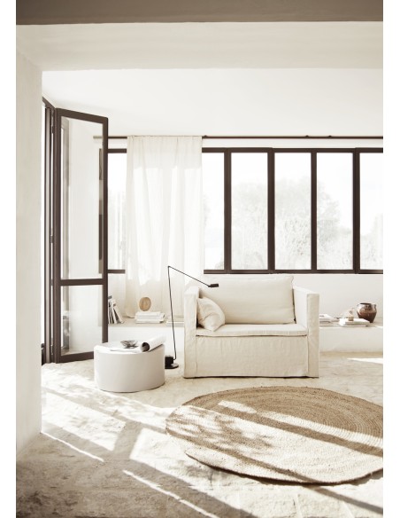 Alfombra Hemp ø400cm Yute