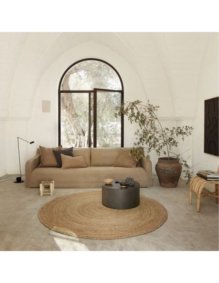 Alfombra Hemp ø300cm Yute