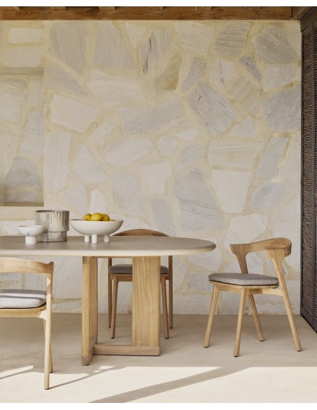 Mesa de jardín Trestle