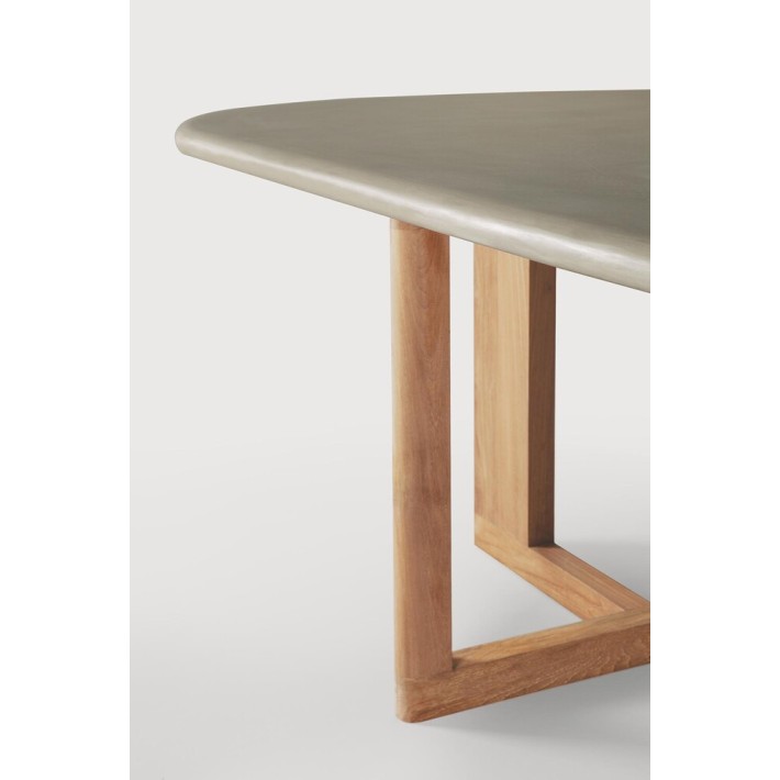 Mesa de jardín Trestle