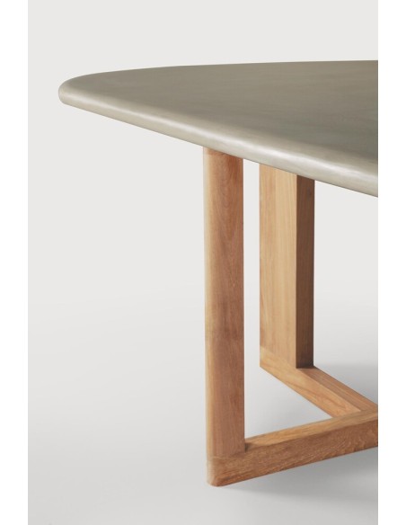 Mesa de jardín Trestle