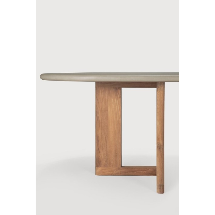 Mesa de jardín Trestle