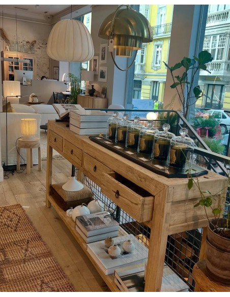 Consola Vintage 4 Cajones