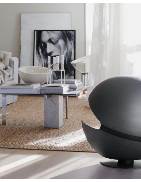 Chimenea Globe Vauni Black