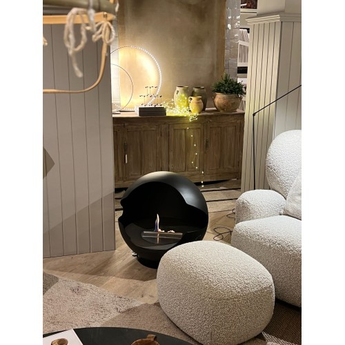Chimenea Globe Vauni Black 2