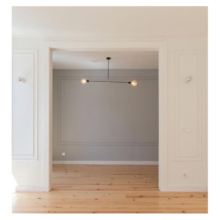 Lámpara de techo articulada Nox – Doble brazo...