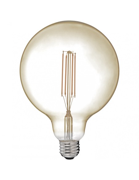 Bombilla LED decorativa Globe Ambre