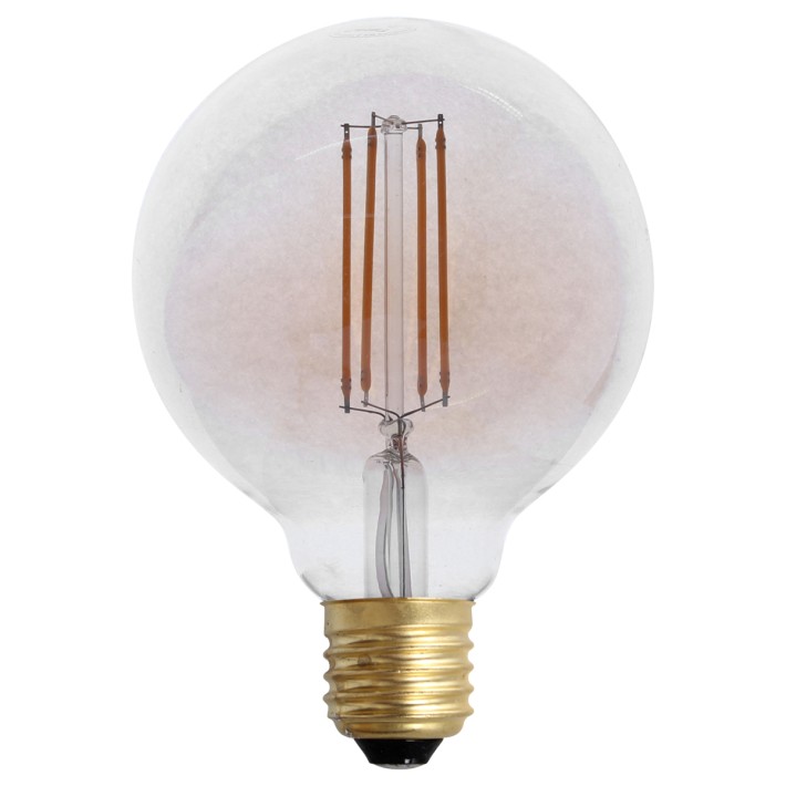 Bombilla LED decorativa Globe Ambre
